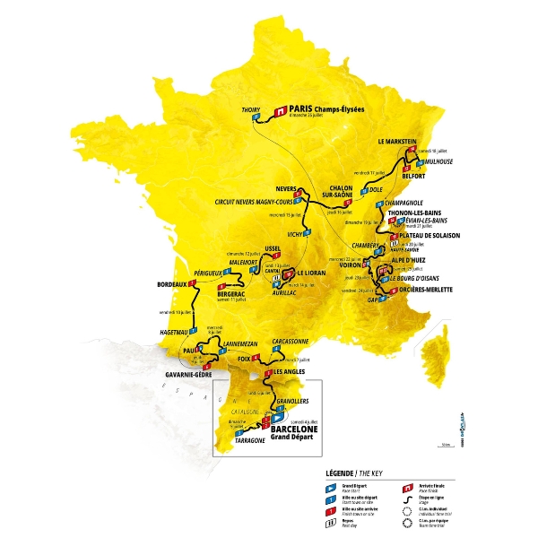 Communiquez à l'occasion du passage du Tour de France sur nos territoires